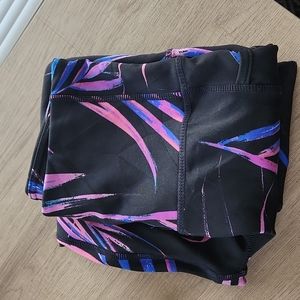 BSP Tropical Palm Print High Waist Leggings